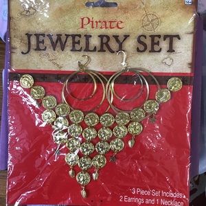 🎃HALLOWEEN🧡Gold earring and necklace set